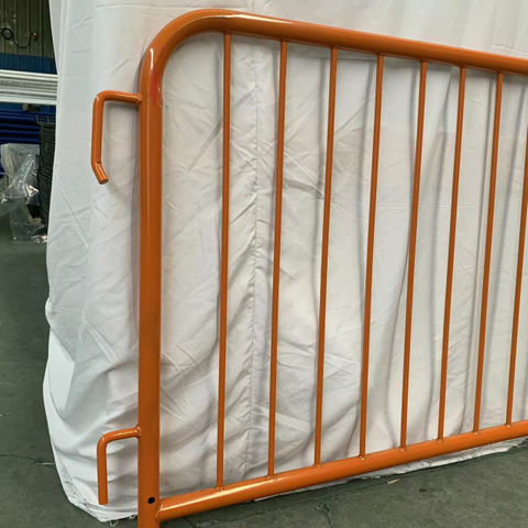 Galvanized Temporary Fence Pedestrian Steel Barricade Crowd Control Barriers Safety Barricad