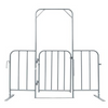 Galvanized Temporary Fence Pedestrian Steel Barricade Crowd Control Barriers Safety Barricad