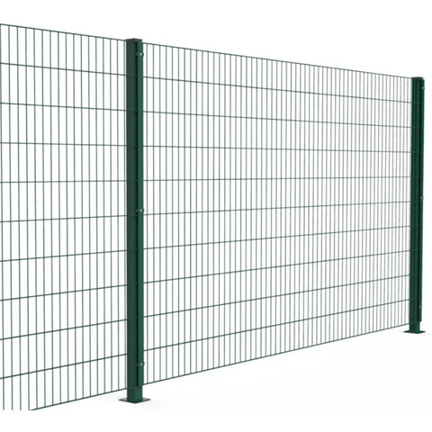 Powder Coated Double Wire Welded Mesh Fence 868 656 Galvanized Double Welded Wire Mesh Fence