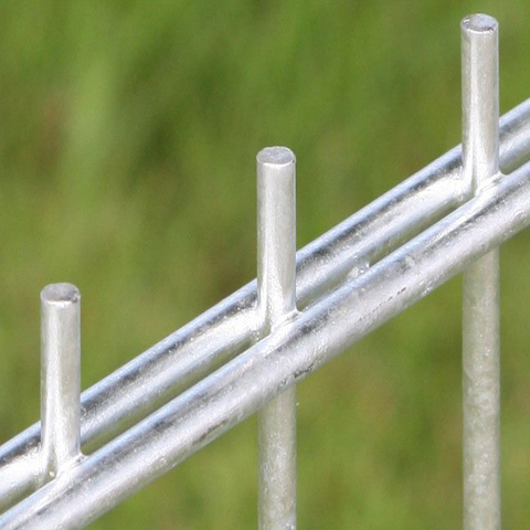 Powder Coated Double Wire Welded Mesh Fence 868 656 Galvanized Double Welded Wire Mesh Fence