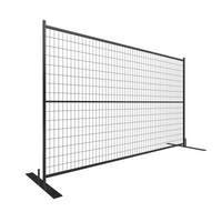 Hight Quality Powder Coated Canada Market 6' x10'ft Construction Site Temporary Fence