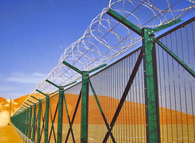 Security Border Fence Iron Anti-climb Fence for Enhanced Protection