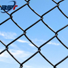 Protecting Mesh Black Low-carbon Iron Wire Chain Link Fence