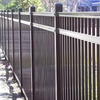 Custom Zinc Metal Steel Fence Panel 