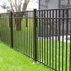 Eco Friendly Decorative Villa Customization Panel Metal Steel Square Tube Fence Panels