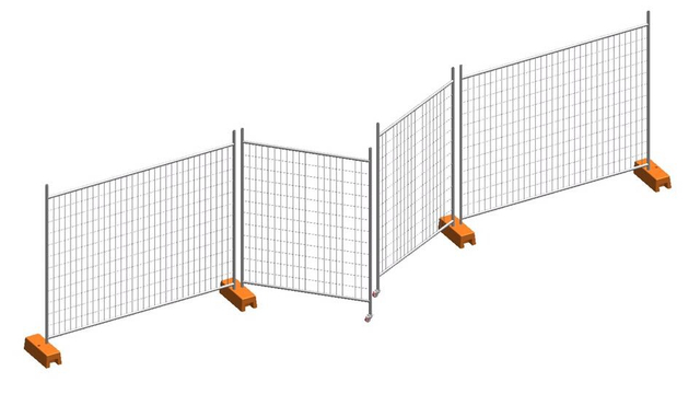 Metal 4.0mm Temporary Fence For Swimming Pools