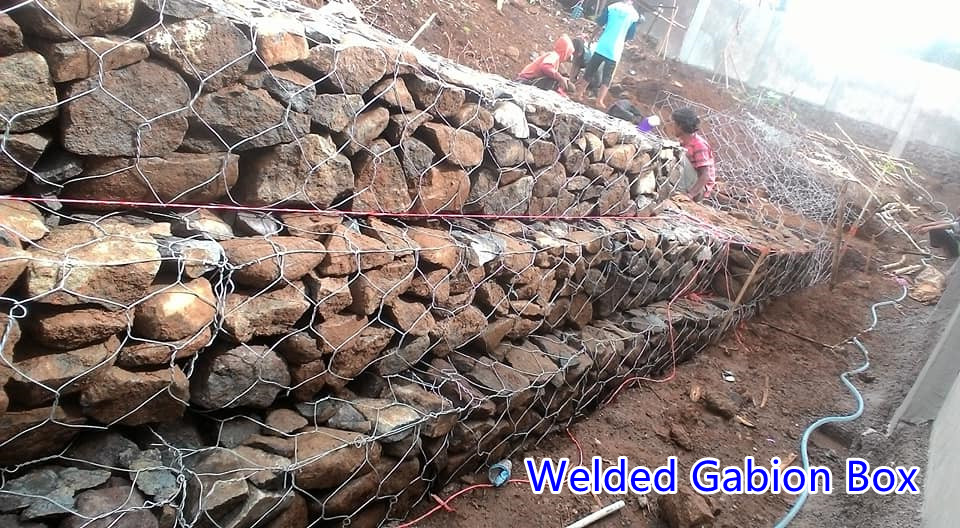 How to fill gabion boxes