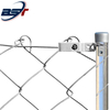 Square Galvanized Iron Wire Chain Link Fence For Park