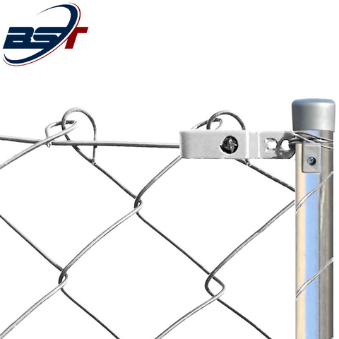 Galvanized Steel Weave Wire Mesh Durable Security Chain Link Fence 