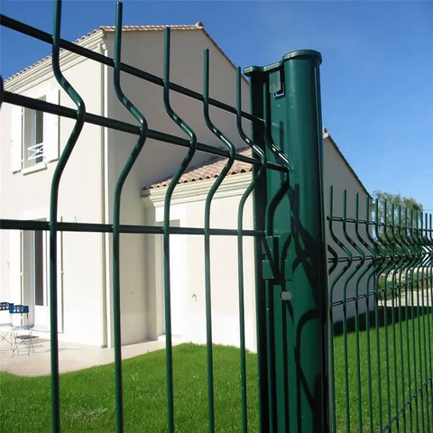 Powder Coated 3D Security Fence for Residential Protective Fencing