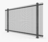 Powder Coated 358 Anti-climb Fence for High Security