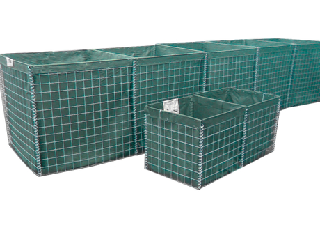 6mm wire diameter sturdy galvanized durable multi-purpose Gabion Barrier