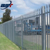 Eco Friendly 65mm D section Palisade Fence for Carpark 