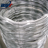 CBT65 BTO22 SS304 Razor Wire for International Borders