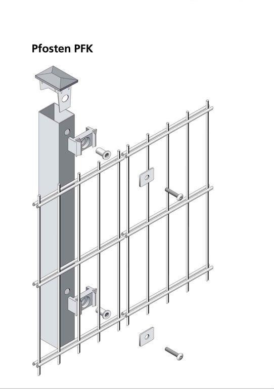 Double wire fence 