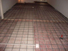 BRC welded mesh panel for floor heating