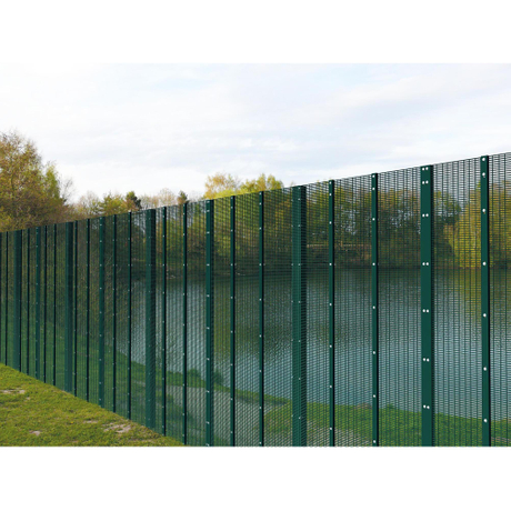 3m Height Metal Welded Wire Mesh Anti-climb Fence