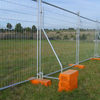 Metal Temporary Fence For Swimming Pools With Support Brace