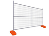 Metal Movable Temporary Fence For Major Public