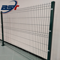 bending pvc coated mesh 3D Fence