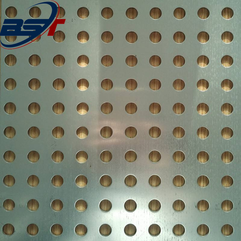 1.2mm Round Perforated Metal Mesh For Ventilation Panels