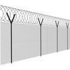 Privacy Pvc Coated Chain Link Fence For Private Houses