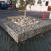 Square Galvanized Iron Wire Road Building Gabion Box