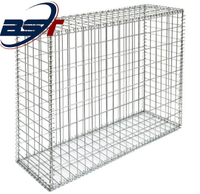 80*100mm Galfan Wire Civil Engineering Gabion Box