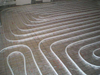 BRC welded mesh panel for floor heating