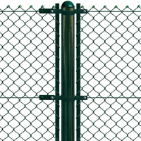 6ft 9 Gauge vinyl PVC Coated Galvanized Cheap Chain Link Fence for Sale