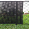 6ft 9 Gauge Vinyl PVC Coated Galvanized Privacy Chain Link Fence with Slats