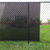 Black Pvc Coated Chain Link Fence For Park