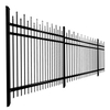 2.4 × 1.8 Meters Australian Security Fence Aluminum Pool Fencing Ornamental Fence Privacy Garden Fence