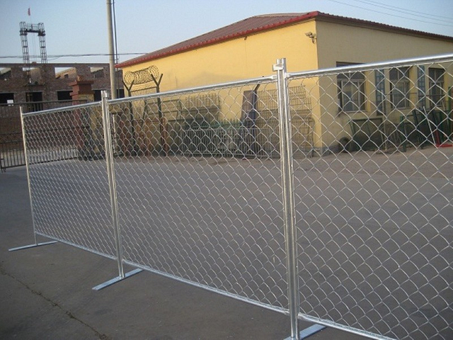 Chain Link Temporary Fence