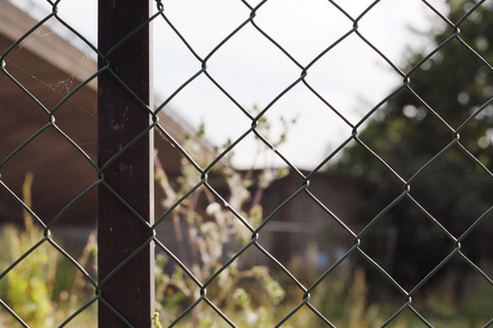 chain link fence