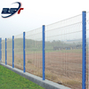 School steel curved 3D Fence