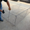 Square Galvanized Iron Wire Road Building Gabion Box