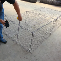 Hexagonal Pvc Coated Gabion Mesh Gabion Box