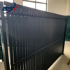 PVC Slat Fence Privacy 3D Fence Panel