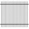 2.4 × 1.8 Meters Australian Security Fence Aluminum Pool Fencing Ornamental Fence Privacy Garden Fence