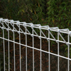 Hot-Dip Galvanized Powder Coated Curved Roll Top Panel BRC Fence 