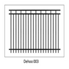 Ornamental Steel Fence Panels Dehoo 003 