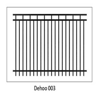 Ornamental Steel Fence Panels Dehoo 003 