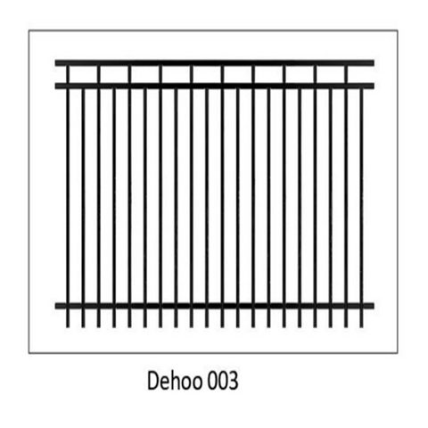 Ornamental Steel Fence Panels Dehoo 003 