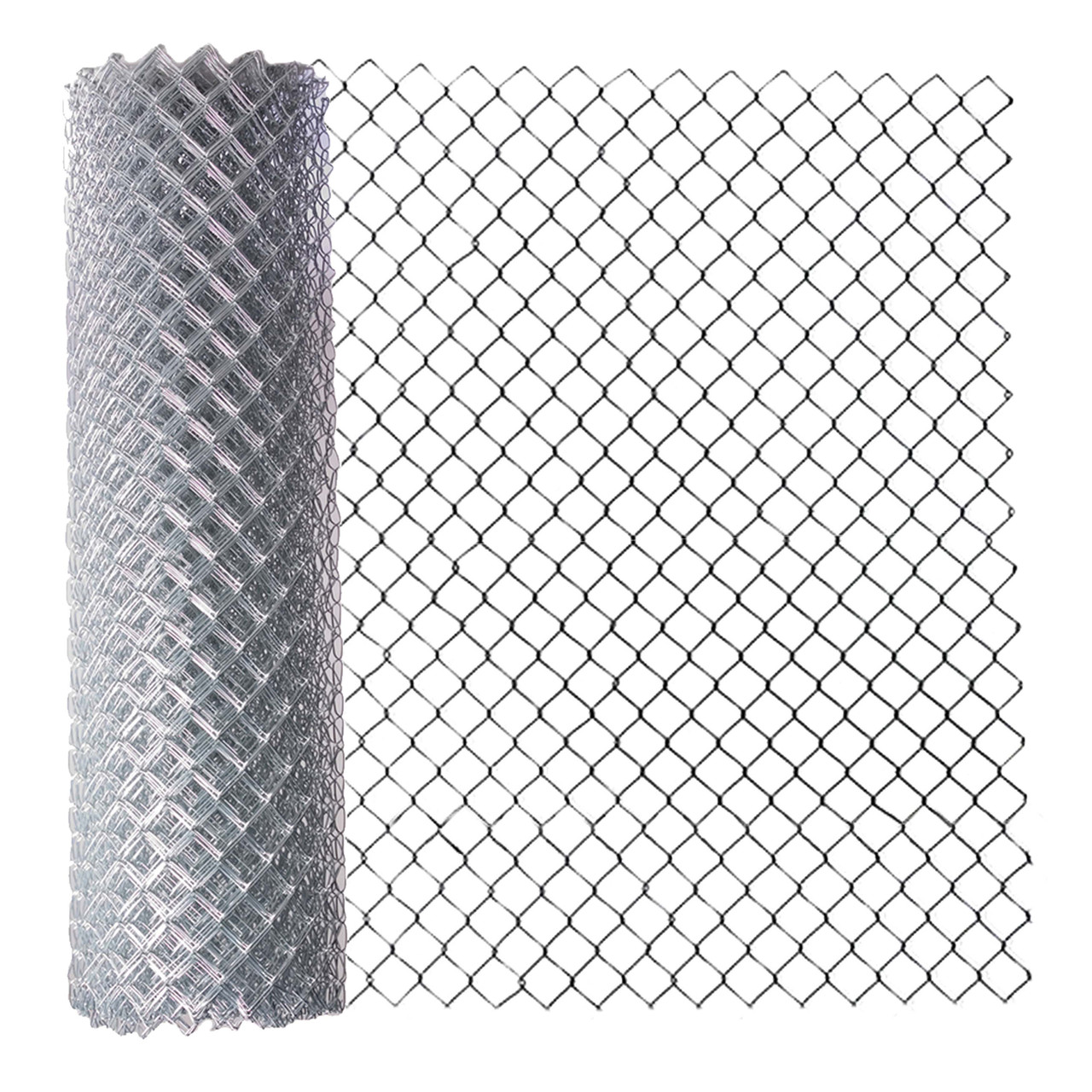 galvanized chain link fence