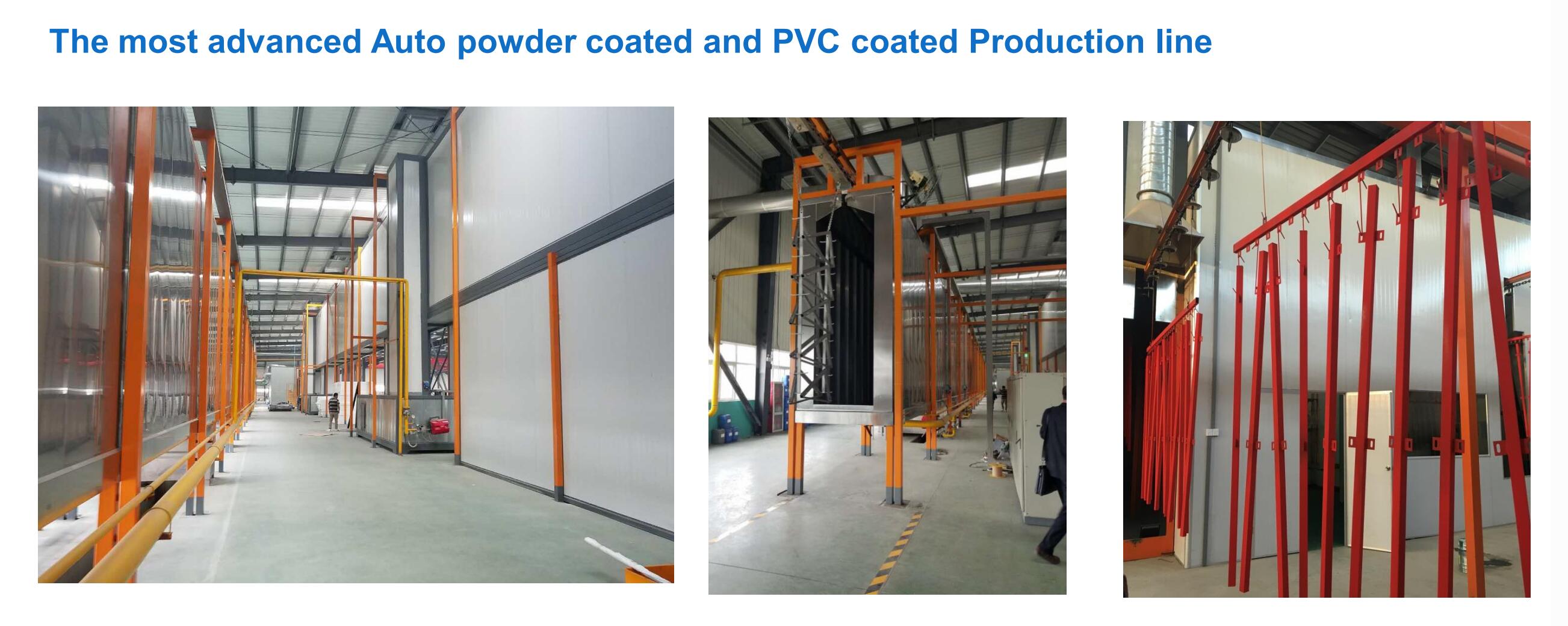 Powder coated factory