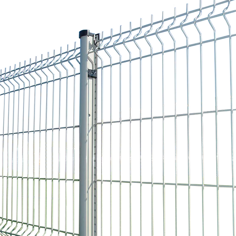 Steel Welded Wire Mesh Galvanized Curved 3D Fence