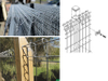 galvanised BRC Fence Roll Top Panel