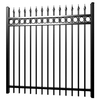 2.4 × 1.8 Meters Australian Security Fence Aluminum Pool Fencing Ornamental Fence Privacy Garden Fence