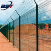 Airport security Curved wire 3D Fence